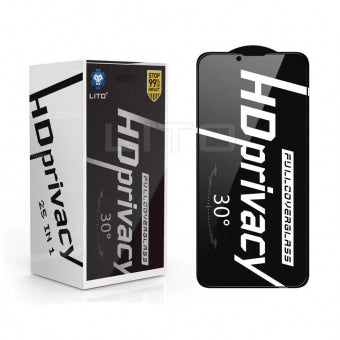 LITO HD Plus Privacy Full Glue Tempered Glass Screen Protector