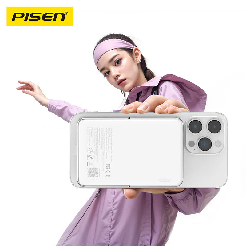 PISEN 30W Magnetic Wireless Fast Charger 10000mAh