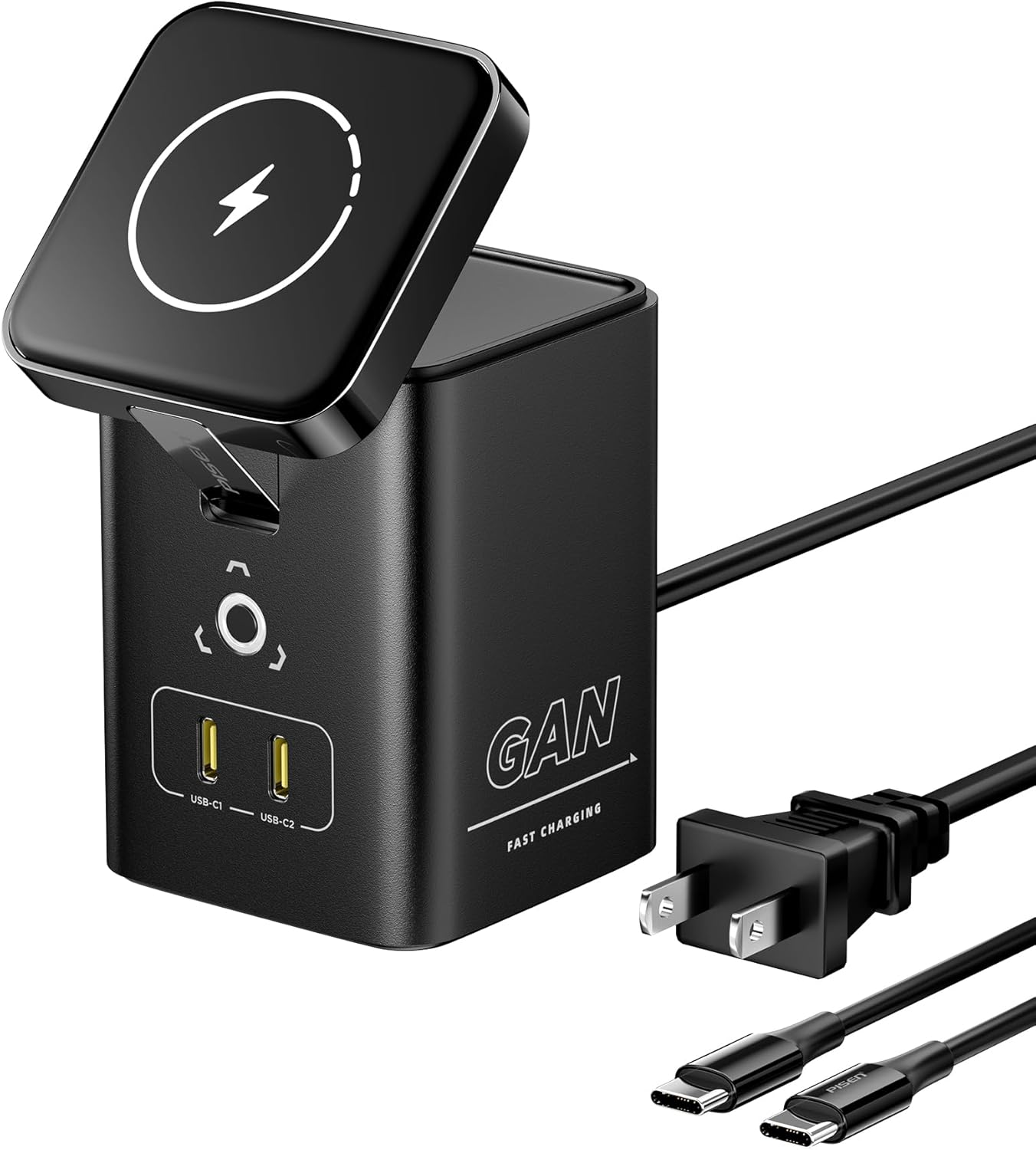 PISEN 4-in-1 Mag-Safe Wireless Charger