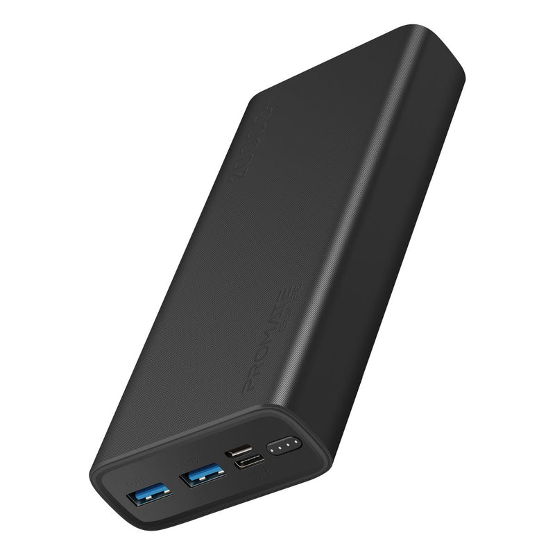 PROMATE Compact Smart Charging Power Bank with Dual USB Output