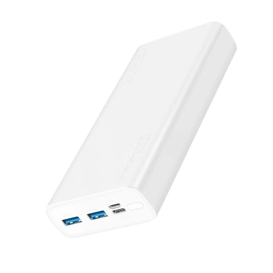 PROMATE Compact Smart Charging Power Bank with Dual USB Output