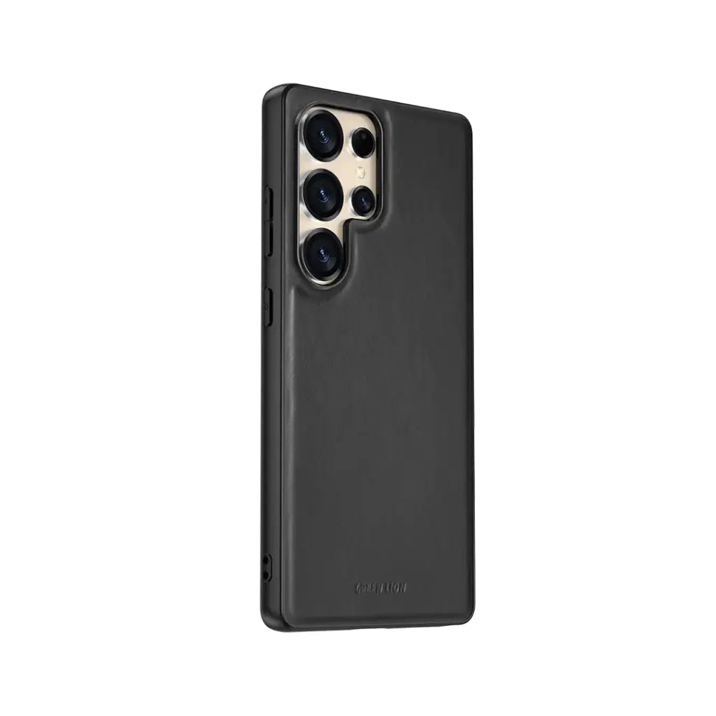 Green Lion Leather Case for S25 Ultra