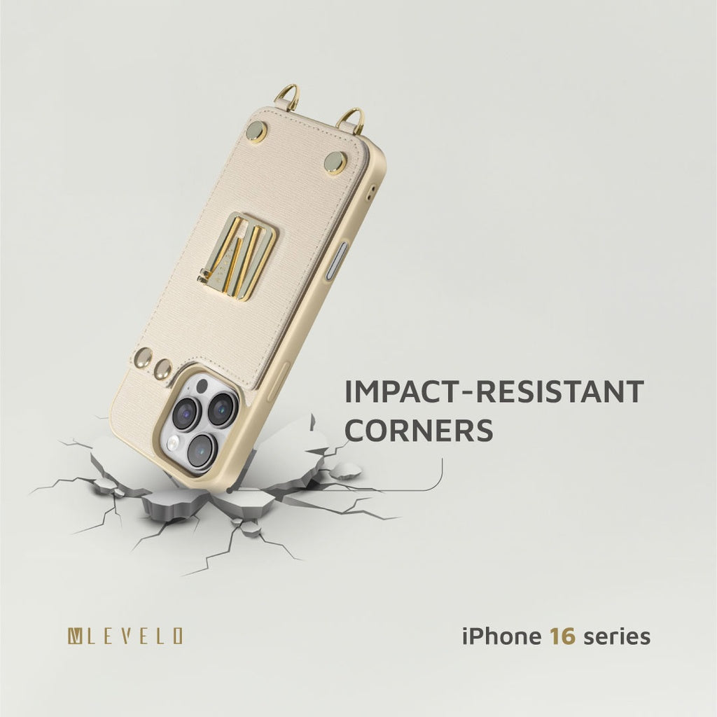 Levelo Serena Leather Case for iPhone 16 Pro Max / Pro