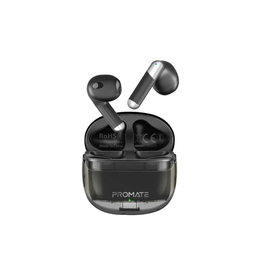 PROMATE High Definition Transparent TWS Earbuds with IntelliTouch