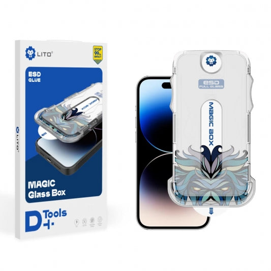 LITO Magic Box D+ Tools HD Full Glass Screen Protector For IPhone