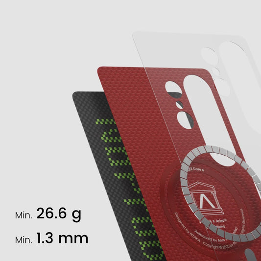 Aries Collaborative Luminous Case Tactile Woven Case for Samsung Galaxy S25 Ultra